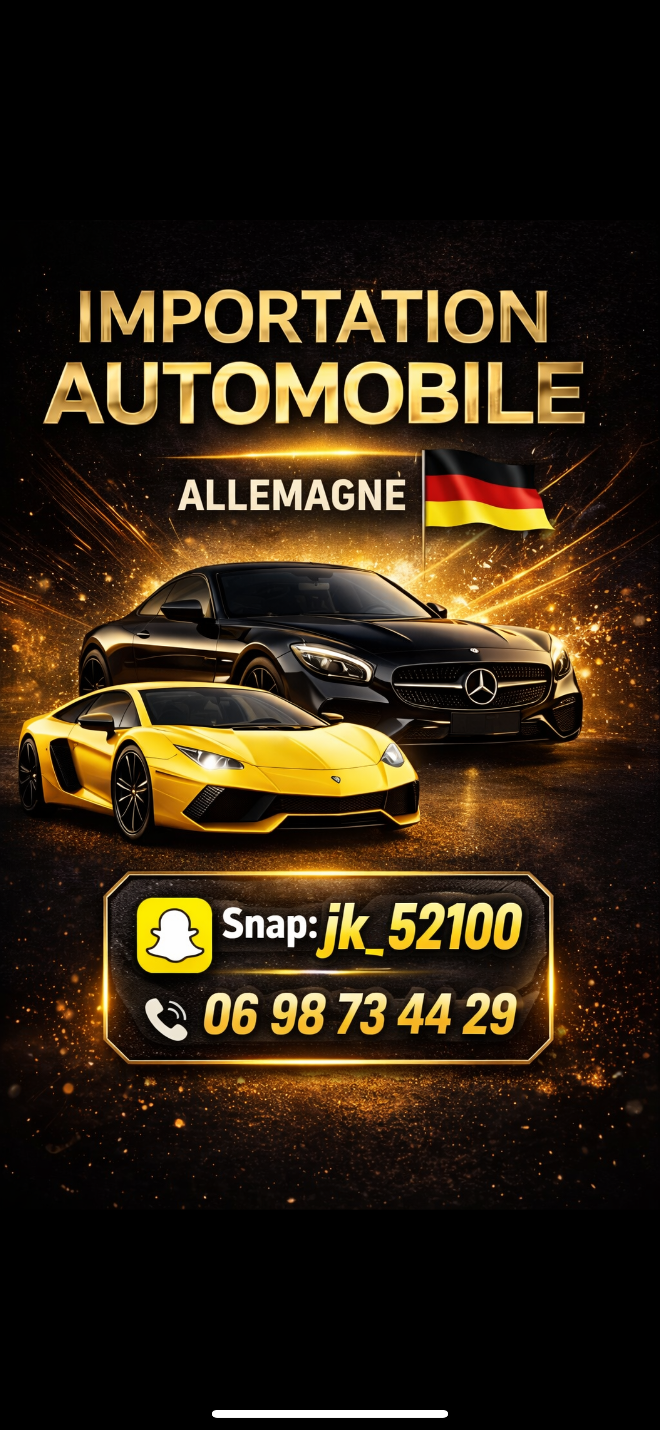 IMPORTATION ALLEMAGNE