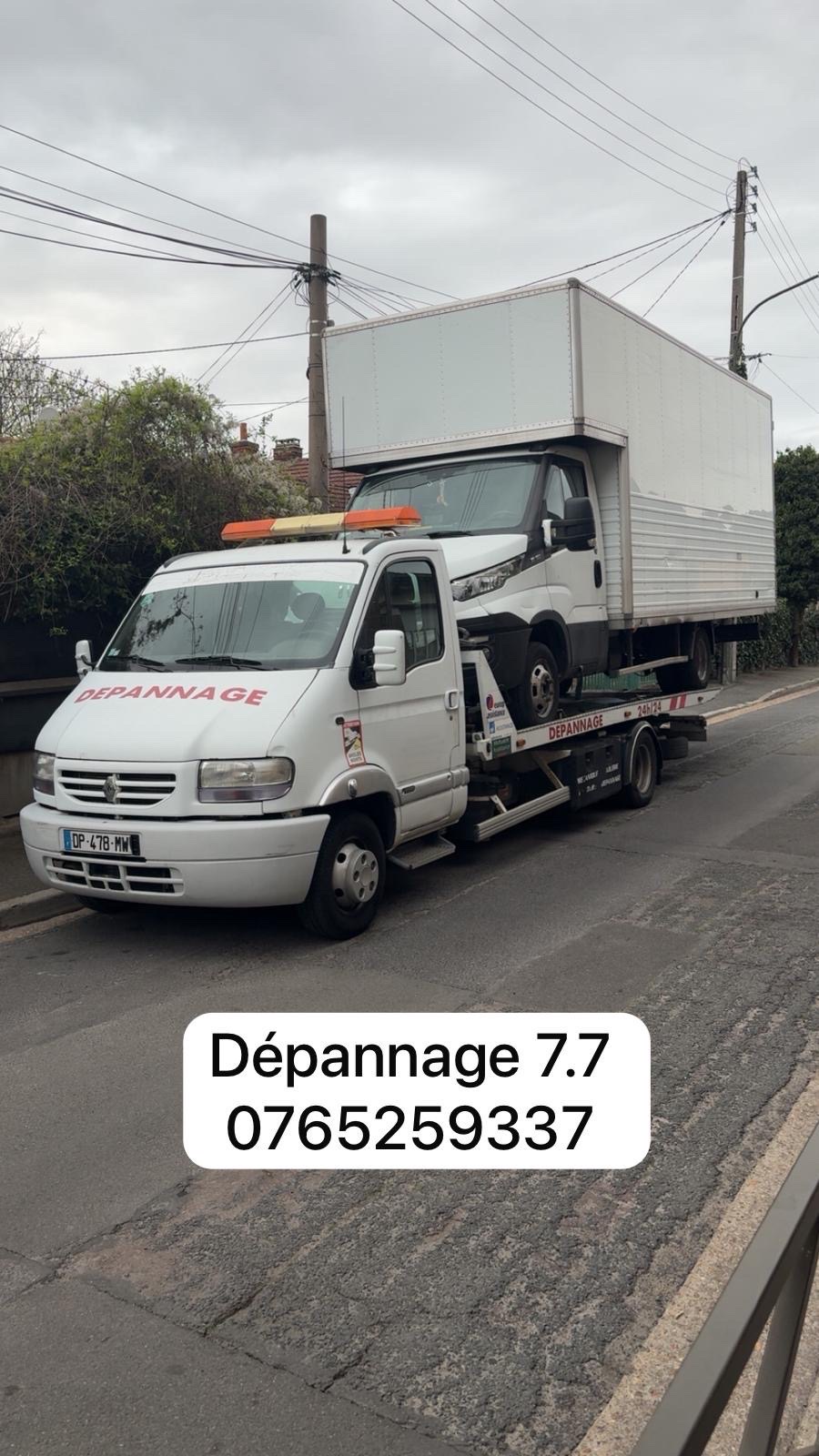 dépannage remorquage