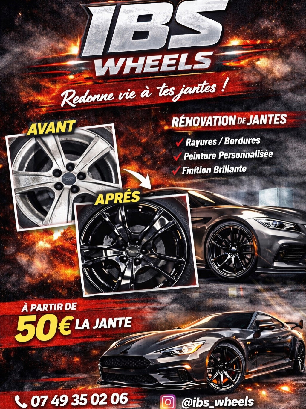 rénovation de jante à des prix les plus bas